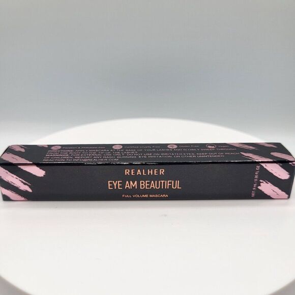 RealHer Eye Am Beautiful Mascara – Blackest Black – New in Box - Picture 5 of 7